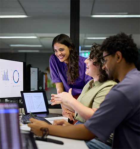 group of business executives building on the FreeWheel platform